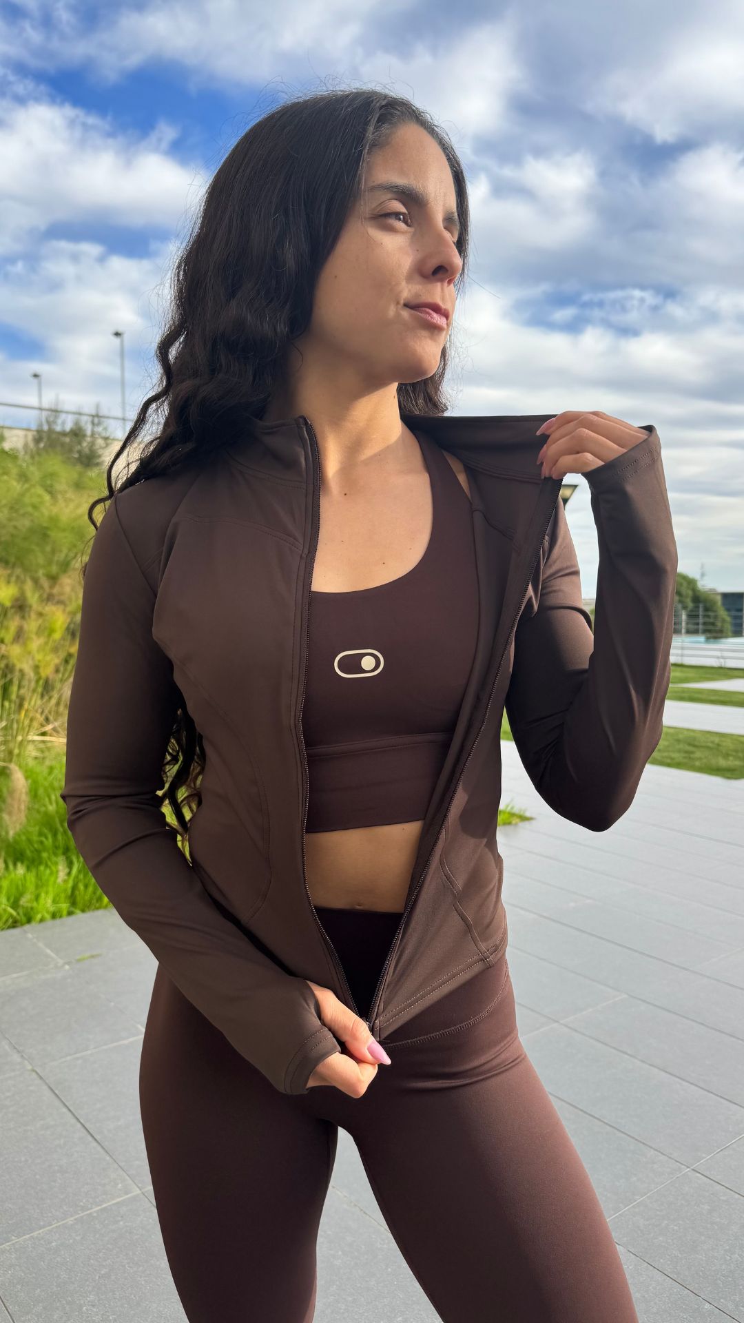 PULLOVER ALL BROWN