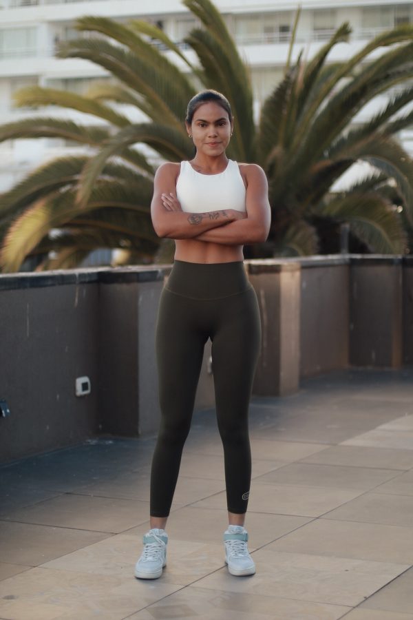 POCKET LEGGINS OLIVE GREEN - Imagen 2