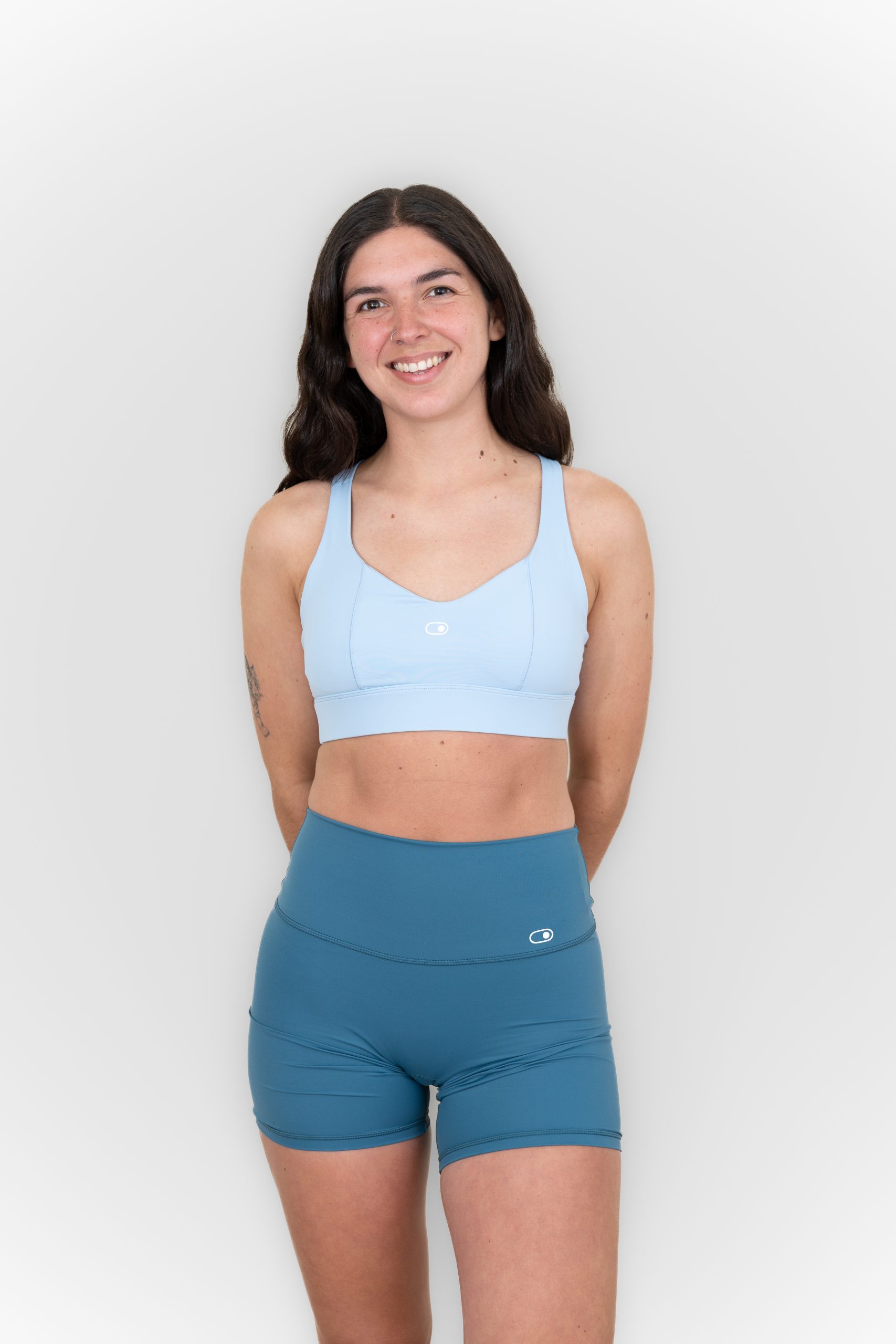 SHORT BIKER LIKE BLUE - Imagen 2