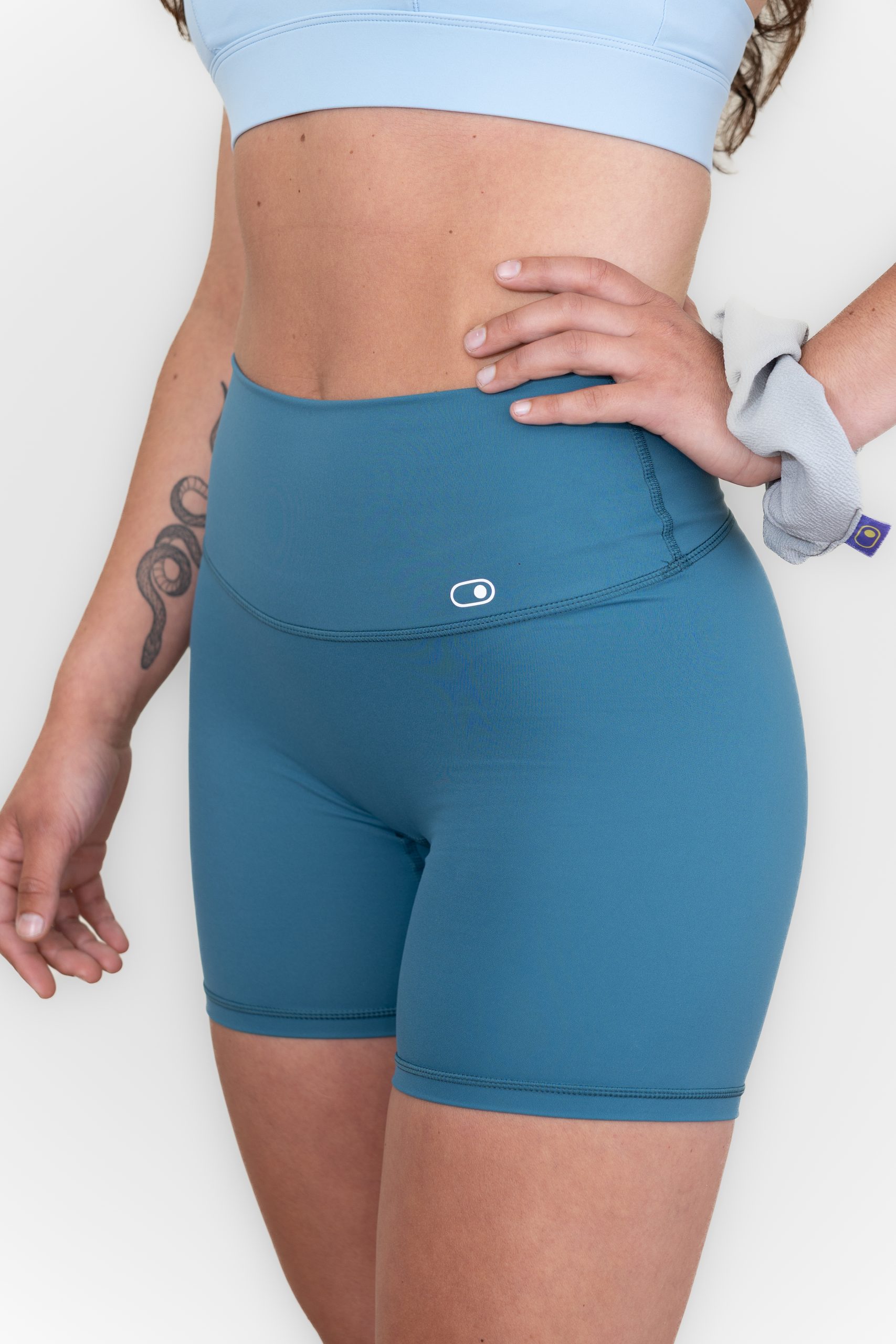 SHORT BIKER LIKE BLUE